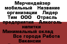 Мерчендайзер мобильный › Название организации ­ Лидер Тим, ООО › Отрасль предприятия ­ Алкоголь, напитки › Минимальный оклад ­ 43 000 - Все города Работа » Вакансии   . Башкортостан респ.,Баймакский р-н